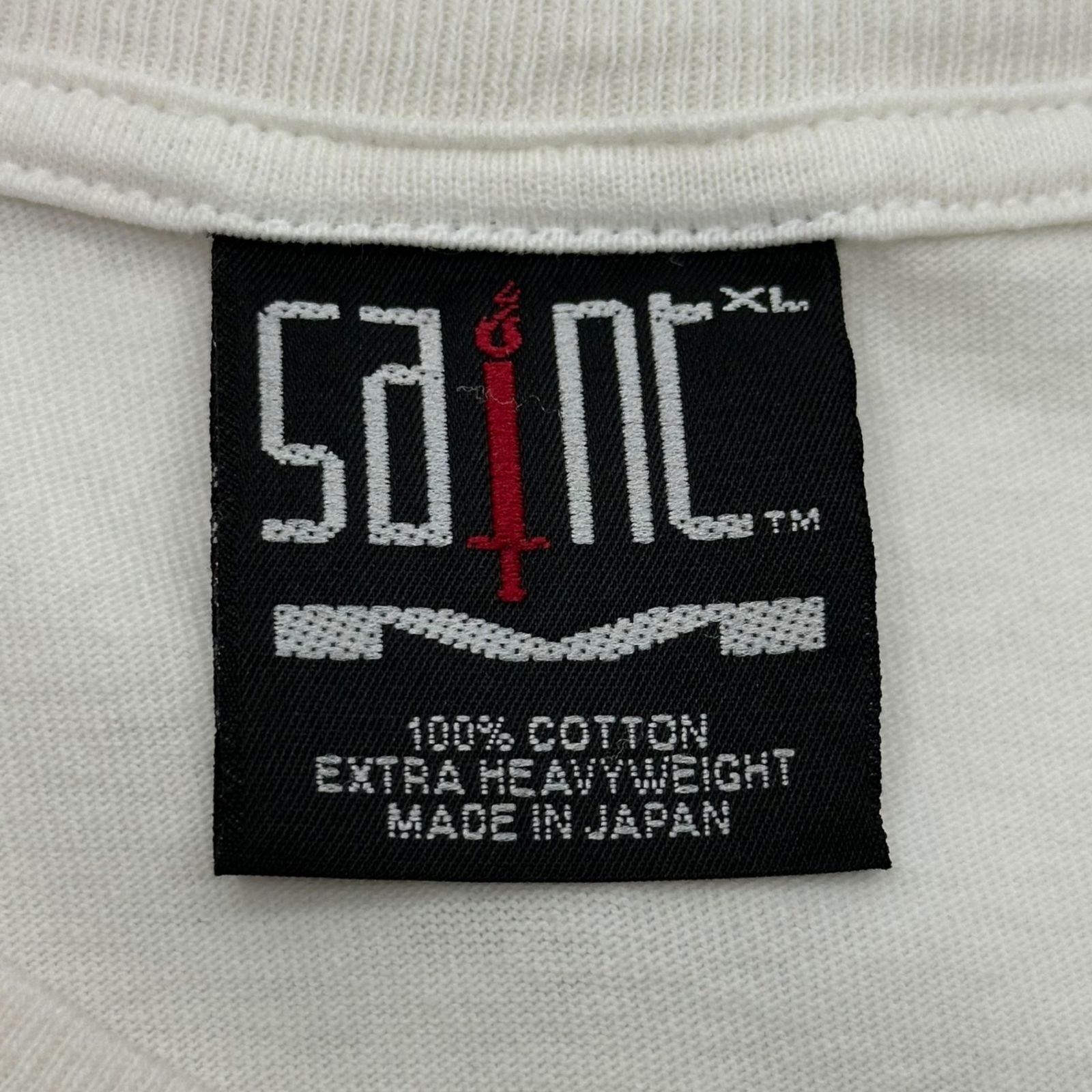 SAINT MICHAEL(セントマイケル) 24AW SS TEE VANITY ヴィンテージ加工 