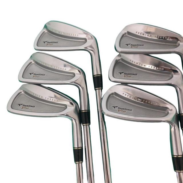 【中古】 ブリヂストン TOURSTAGE ViQ FORGED 6S アイアンセット IR NS PRO 950GH ウェイトフロー (フレックスS) メンズ 男性用 右利き 右用 Cランク ゴルフクラブ