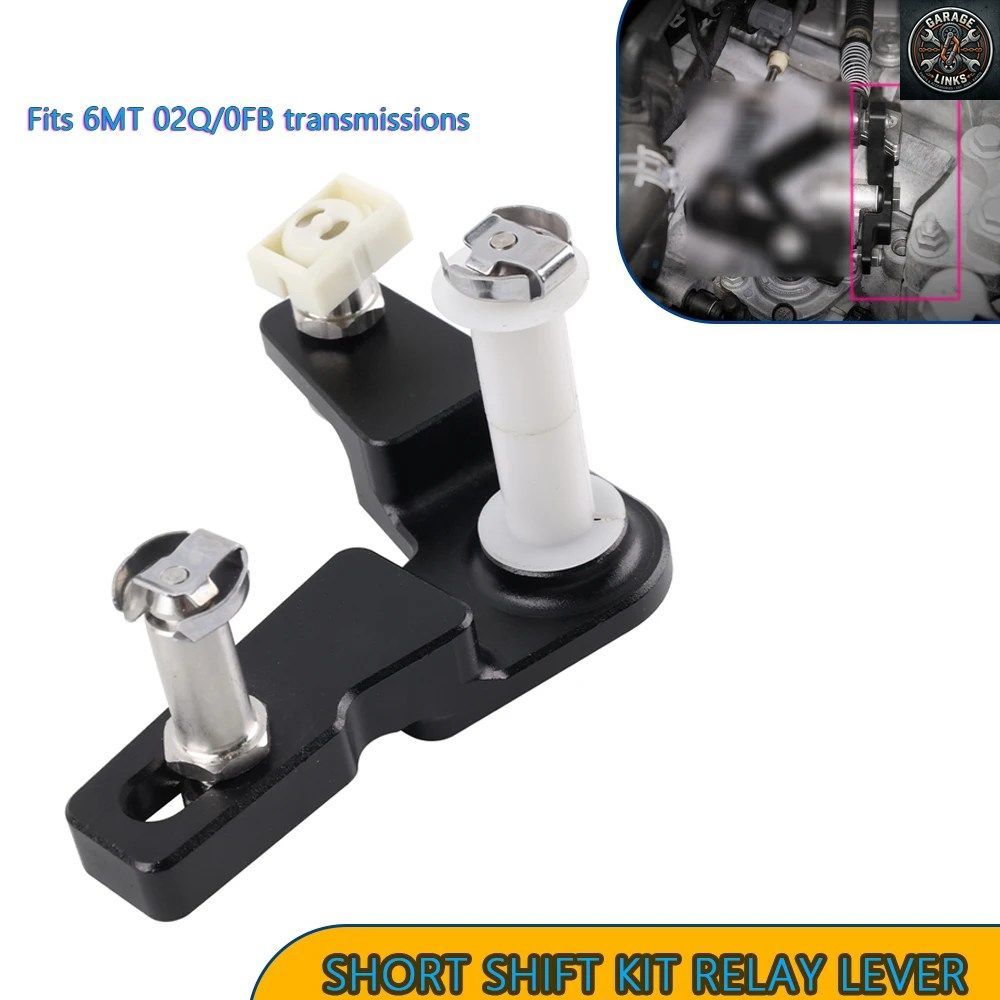 ショートシフター アウディ TT MK1 MK2 A3 1.8T フォルクスワーゲン EOS パサート B6 ビートル 6速 6MT 02Q/0FB トランスミッション
