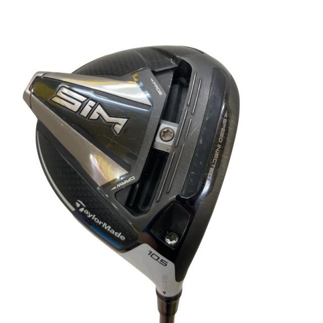 【中古】 テーラーメイド SIM 10.5° ドライバー DR TENSEI SILVER TM50(DR) (フレックスS) メンズ 男性用 右利き 右用 Cランク ゴルフクラブ