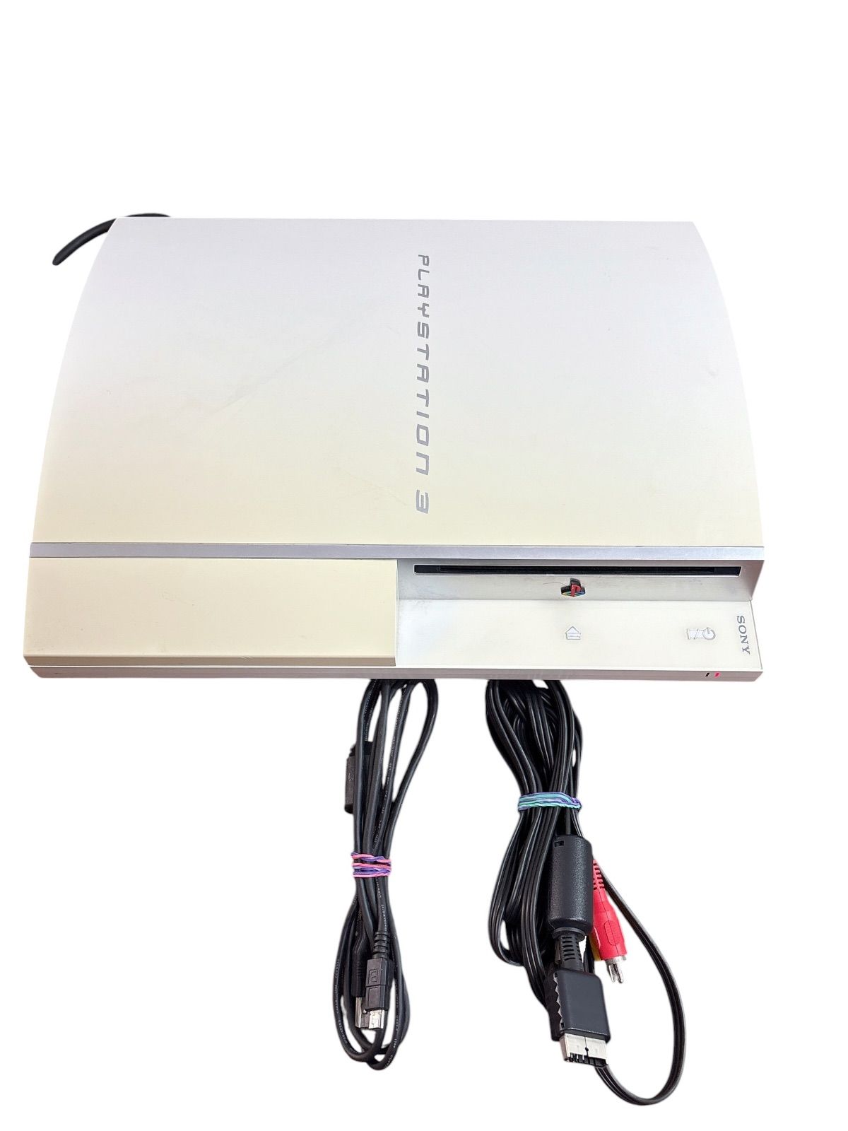 SONY PlayStation 3 PS3 CECHL00 セラミックホワイト 本体 動作確認済 初期化済