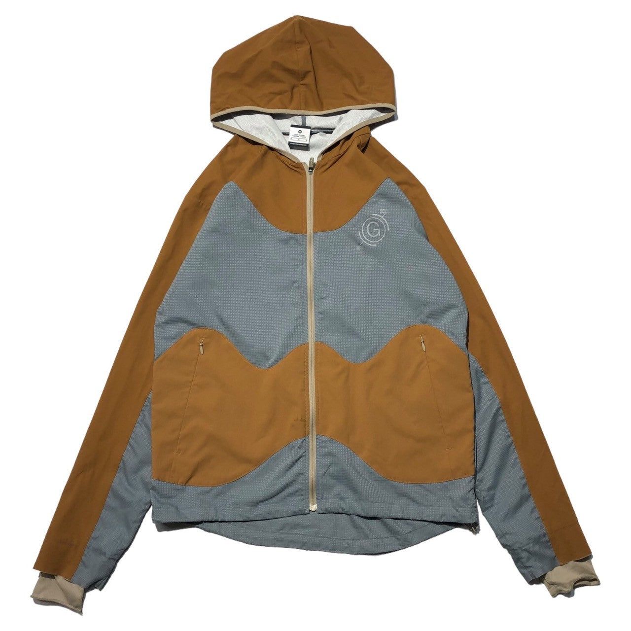 GYAKUSOU DRI-FIT ジャケット L 茶色 GYAKUSOU(ギャクソウ) shield jacket シールドジャケット ランニング M