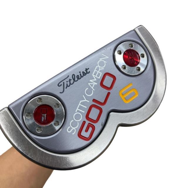 【中古】 タイトリスト SCOTTY CAMERON GoLo 6(2015) 34インチ パター PT スチール (フレックスその他) メンズ 男性用 右利き 右用 Cランク ゴルフクラブ