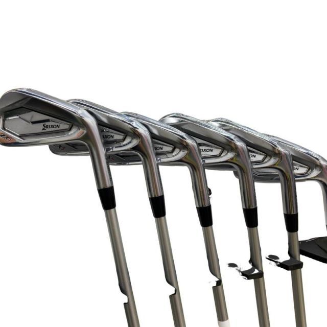 中古】 ダンロップ SRIXON ZX5 6S アイアンセット IR リシャフト