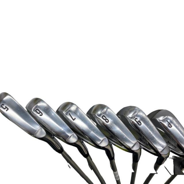 中古】 ダンロップ SRIXON ZX5 6S アイアンセット IR リシャフト