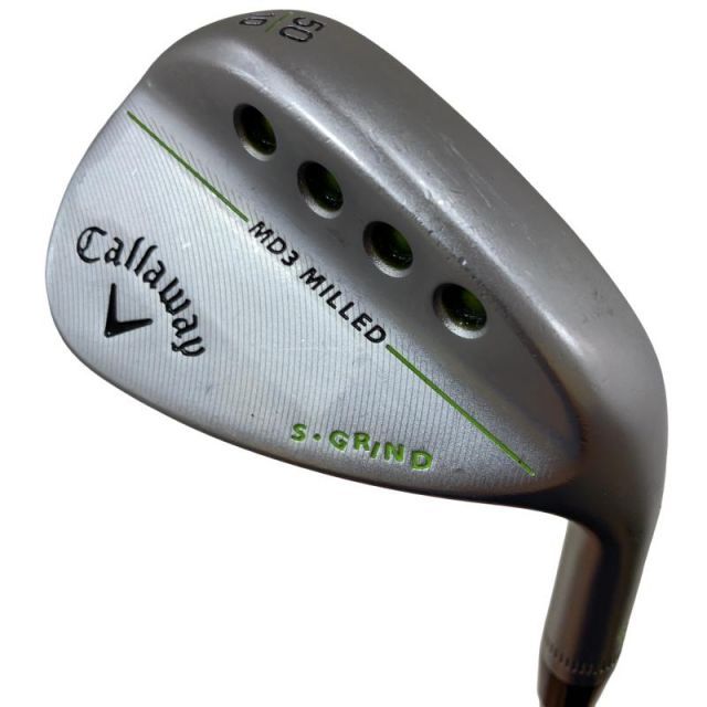 【中古】 キャロウェイ MD 3 クロムメッキ 50°/10°S ウェッジ WG NS PRO MODUS3 TOUR120 (フレックスS) メンズ 男性用 右利き 右用 Cランク ゴルフクラブ