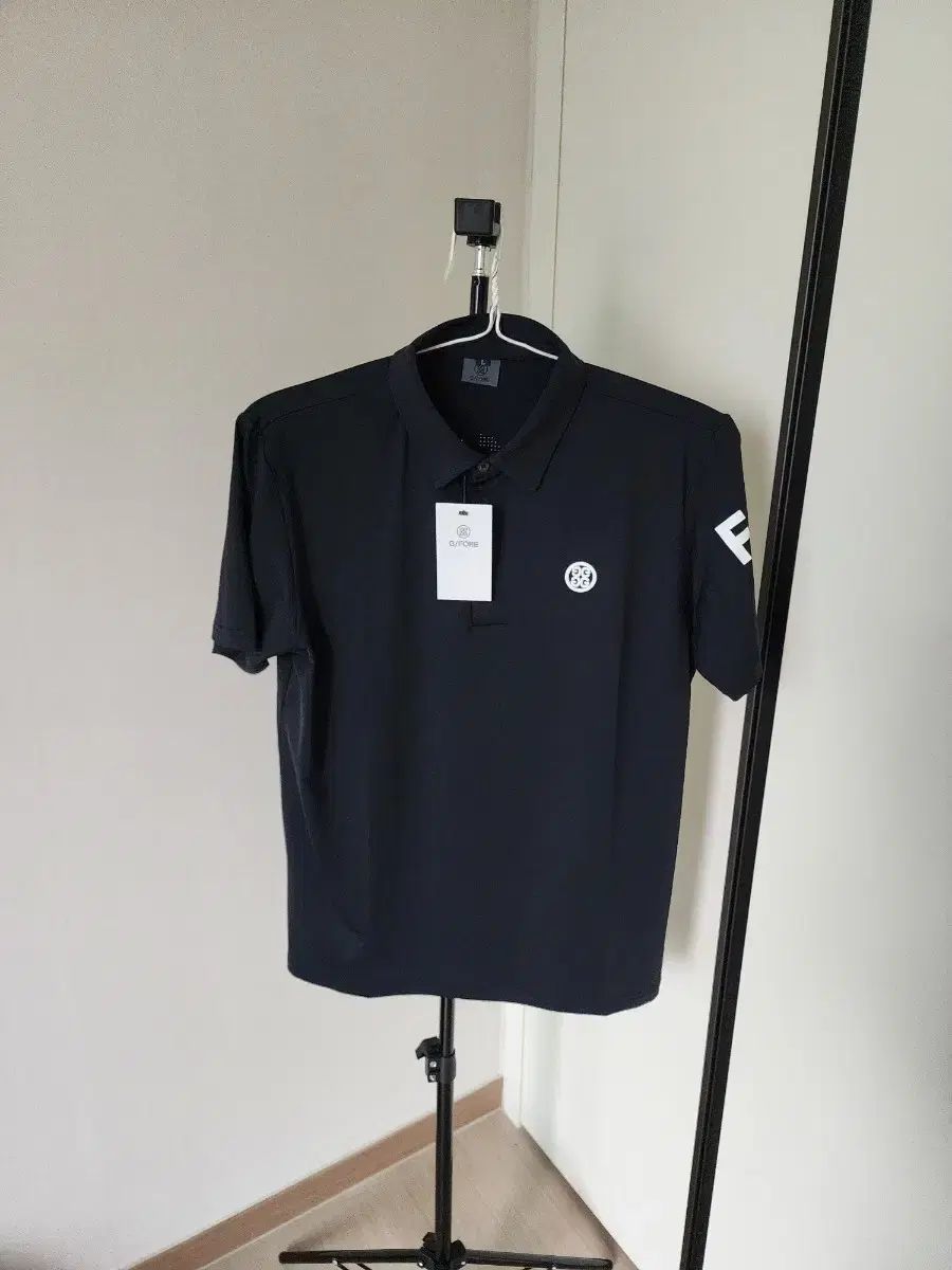 G/FORE ハイクオリティゴルフウェア 接触冷感カラーTシャツ ブラック 100