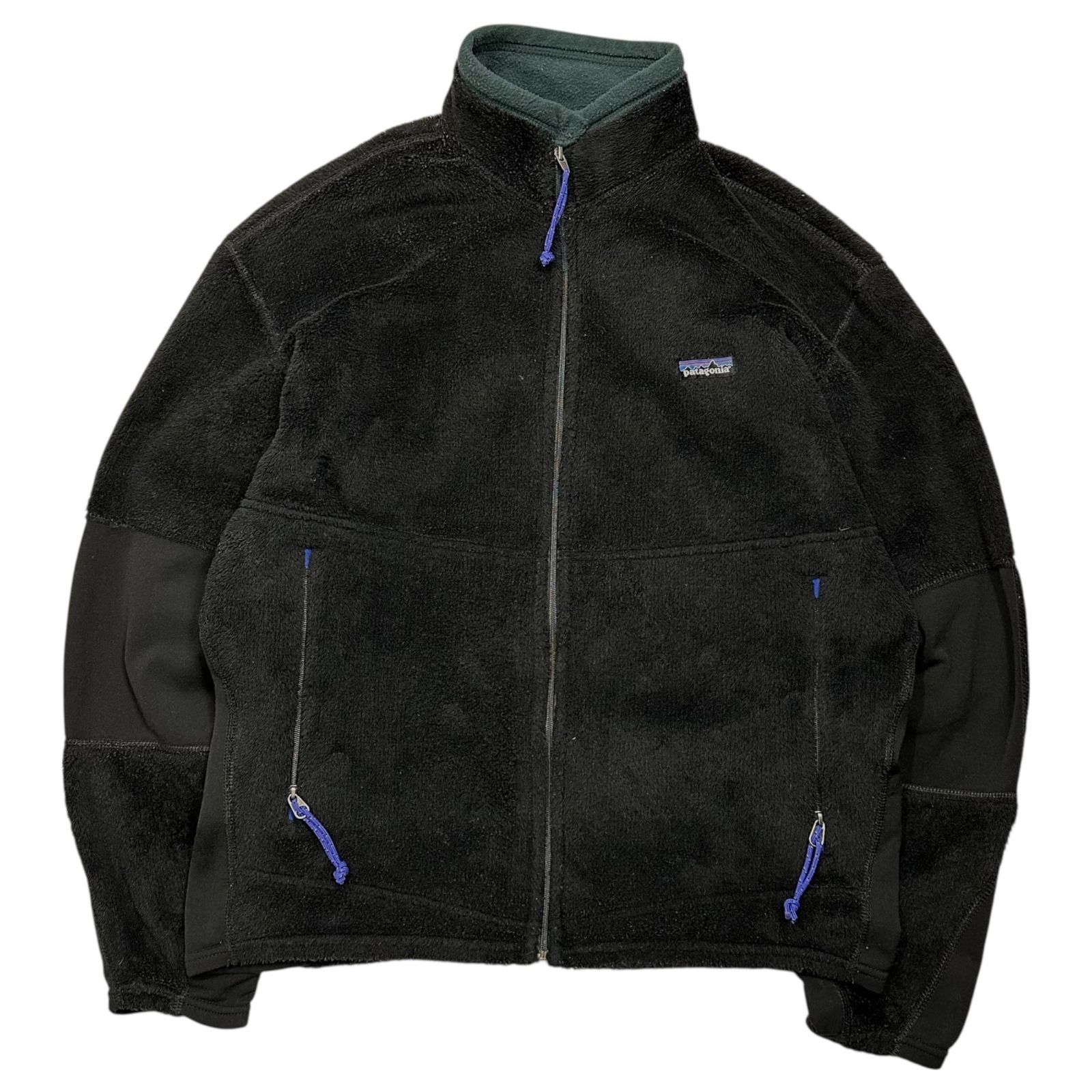 Patagonia(パタゴニア) 2000's R2 Fleece Zip-Up Jacket フリース ジップアップ ジャケット STY：25130 M ブラック 2000年製造 00's