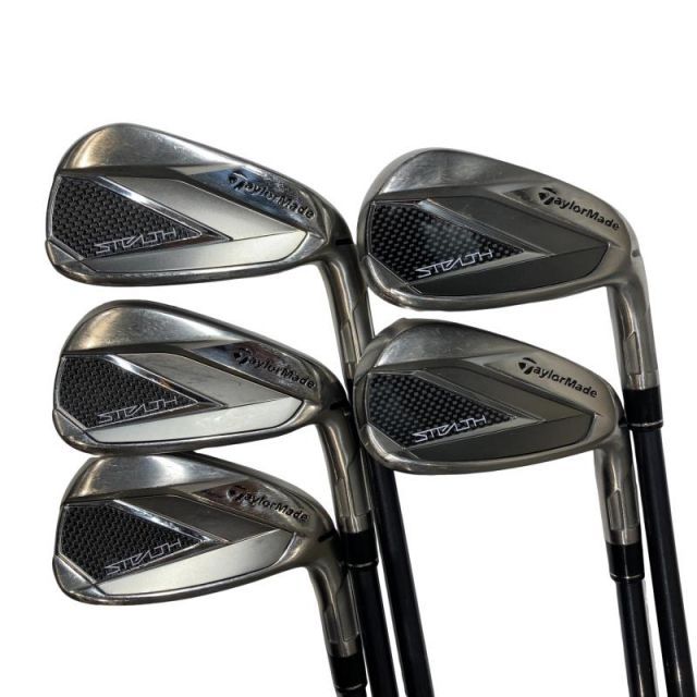 【中古】 テーラーメイド STEALTH 5S アイアンセット IR TENSEI RED TM60(STEALTH IR) (フレックスR) メンズ 男性用 右利き 右用 Cランク ゴルフクラブ