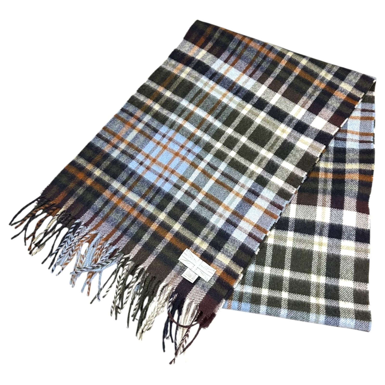 Joshua Ellis(ジョシュアエリス) Cashmere Tartan Check Scarf