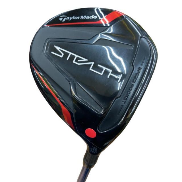 【中古】 テーラーメイド STEALTH 3W フェアウェイウッド FW SPEEDER NX 60 (フレックスS) メンズ 男性用 右利き 右用 Cランク ゴルフクラブ