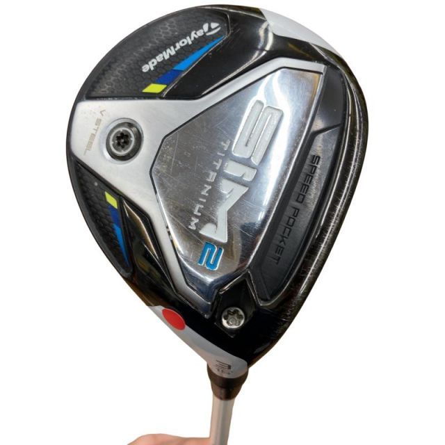 【中古】 テーラーメイド SIM2 3W フェアウェイウッド FW リシャフト (フレックスその他) メンズ 男性用 右利き 右用 Cランク ゴルフクラブ