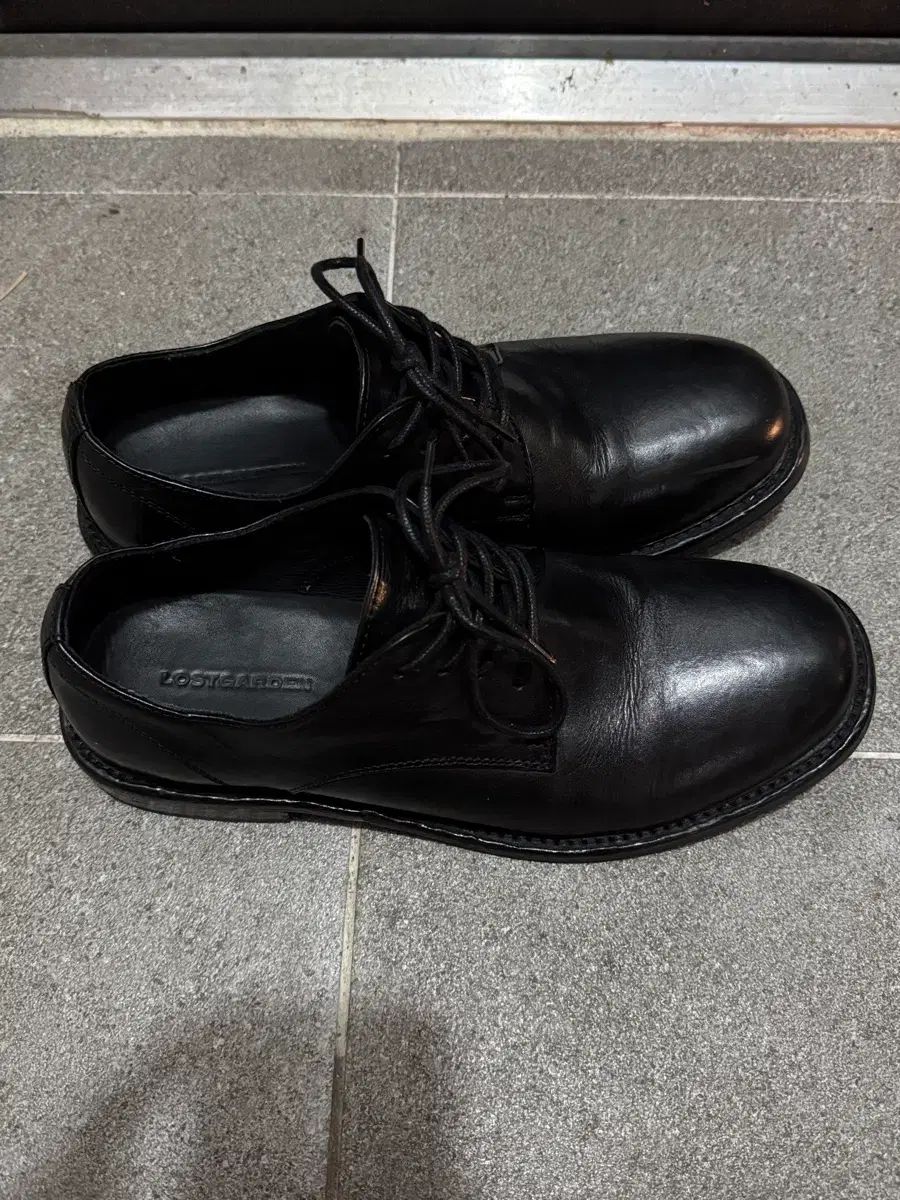 LOSTGARDEN UNIFORM Washed Derby Black