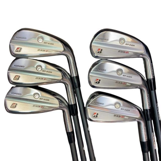 【中古】 ブリヂストン BRIDGESTONE 233HF 6S アイアンセット IR VANQUISH BS50i (フレックスS) メンズ 男性用 右利き 右用 Bランク ゴルフクラブ 52,373円