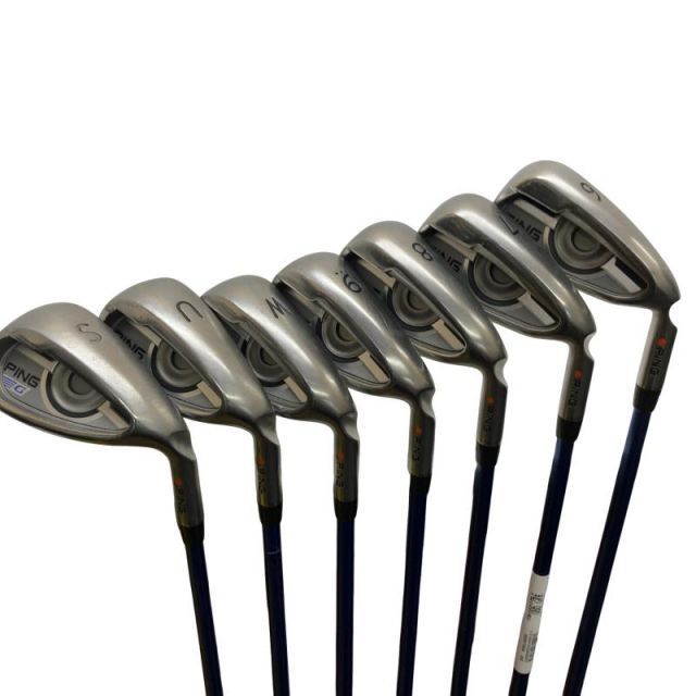【中古】 ピン G 8S USA アイアンセット IR CFS GRAPHITE (フレックスS) メンズ 男性用 右利き 右用 Cランク ゴルフクラブ