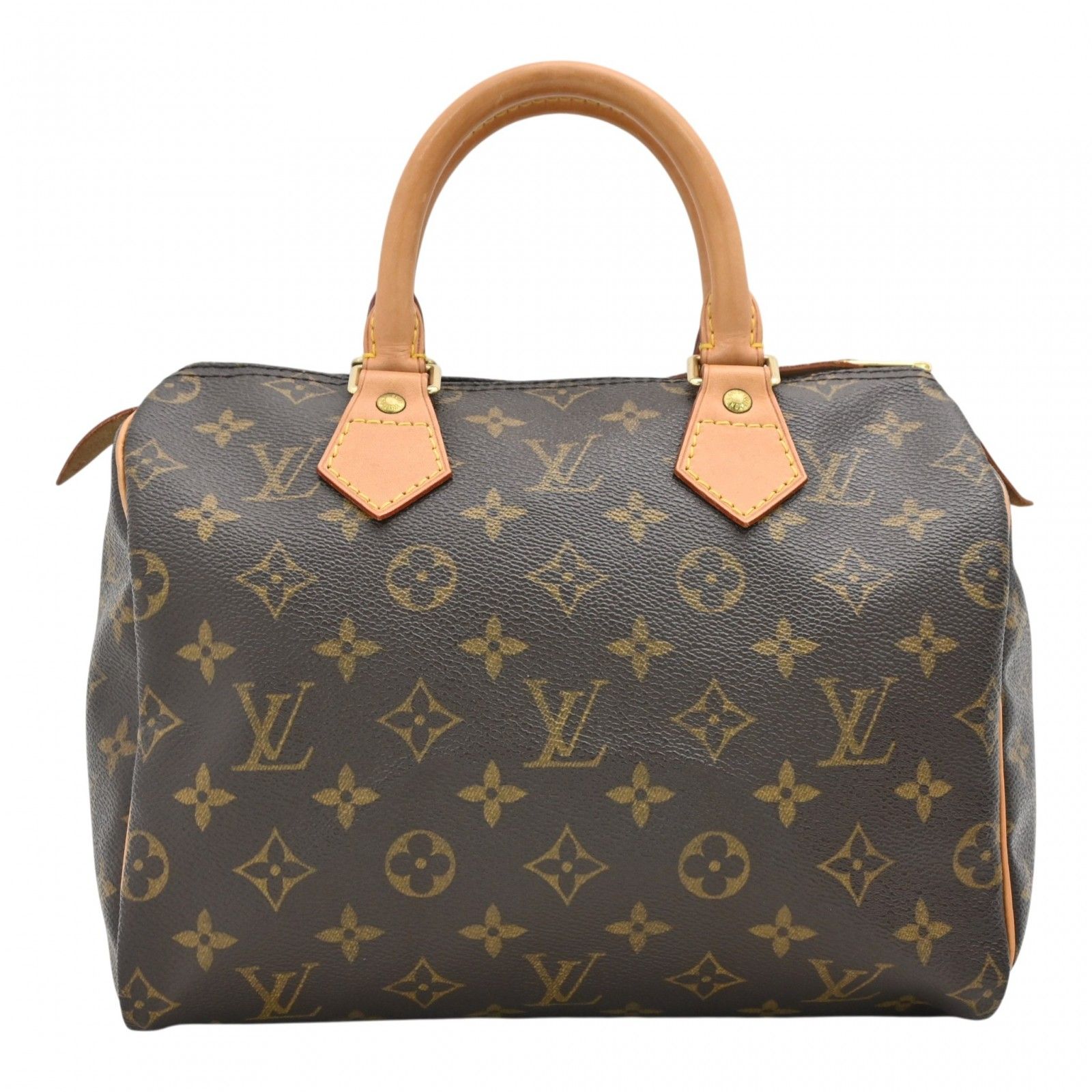 【中古】ルイヴィトン モノグラム スピーディ25 ボストンバッグ Aランク lv32143gr