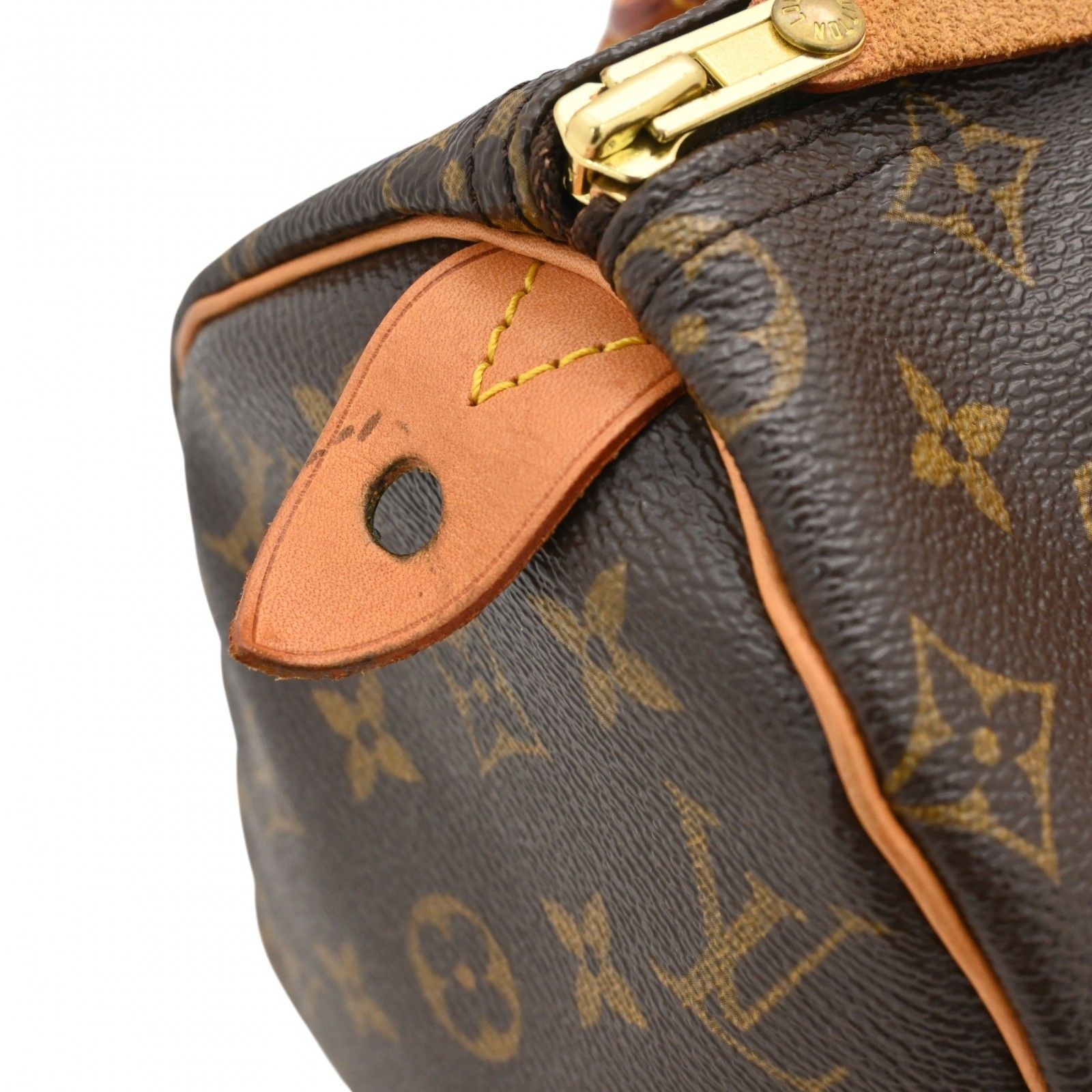 【中古】ルイヴィトン モノグラム スピーディ25 ボストンバッグ Aランク lv32143gr