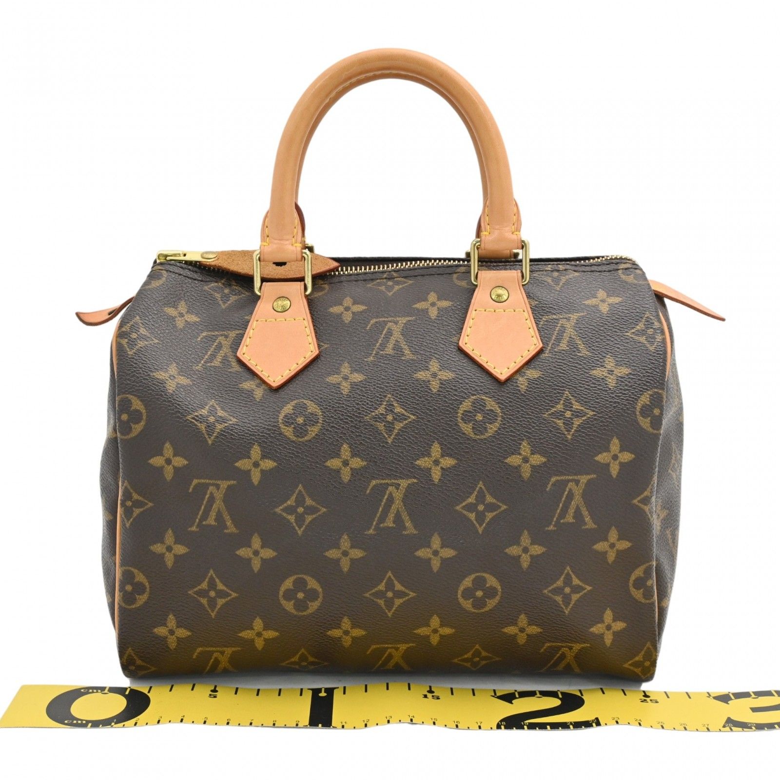 【中古】ルイヴィトン モノグラム スピーディ25 ボストンバッグ Aランク lv32143gr
