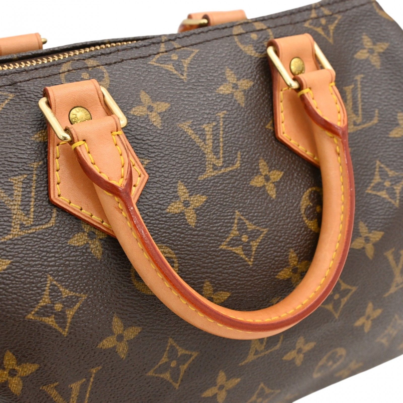 【中古】ルイヴィトン モノグラム スピーディ25 ボストンバッグ Aランク lv32143gr