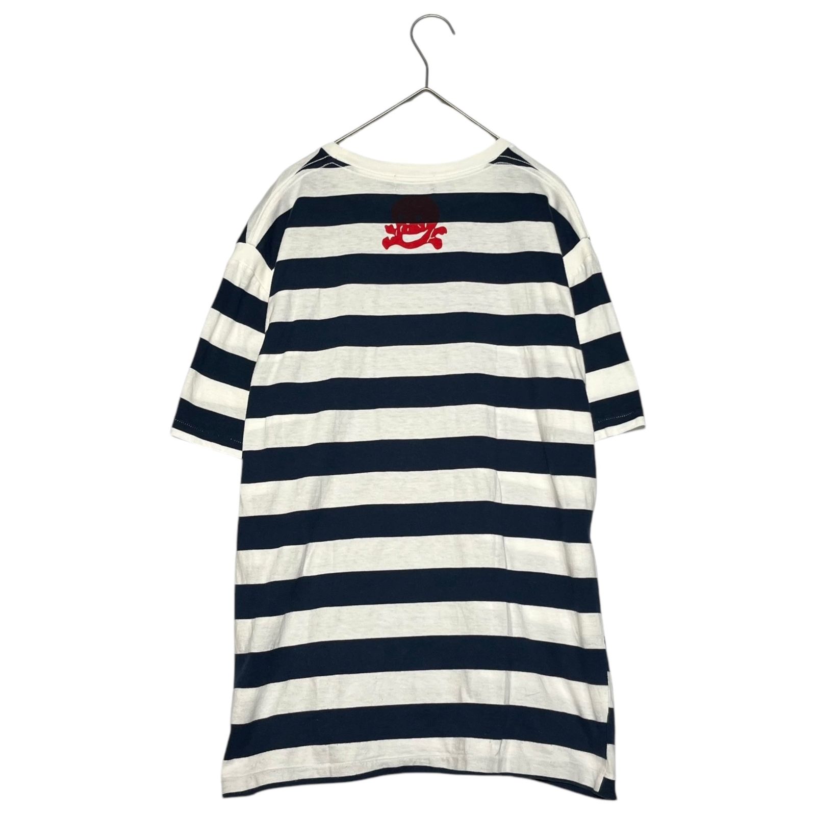 AFFA(エーエフエフエー) Initial Border Back Neck Skull Print T 