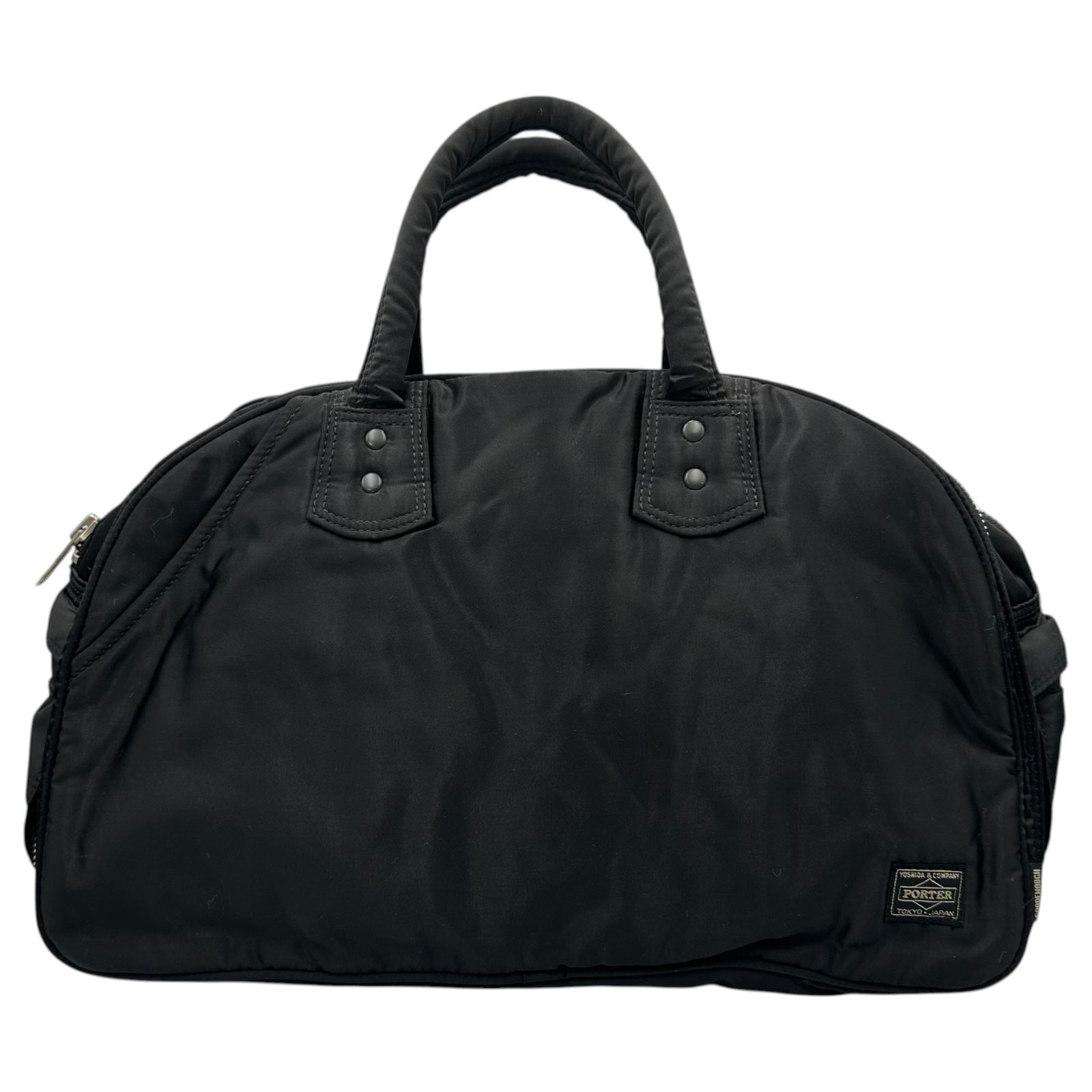 PORTER×GOODENOUGH(ポーター×グッドイナフ) 90's TANKER BOSTON BAG タンカー ボストン バッグ ブラック 90年代 コラボ