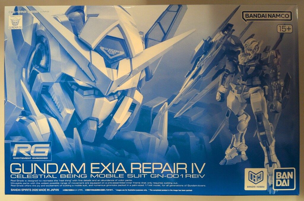 BANDAI SPIRITS RG 1/144 劇場版 機動戦士ガンダムOO ガンダムエクシア リペアⅣ
