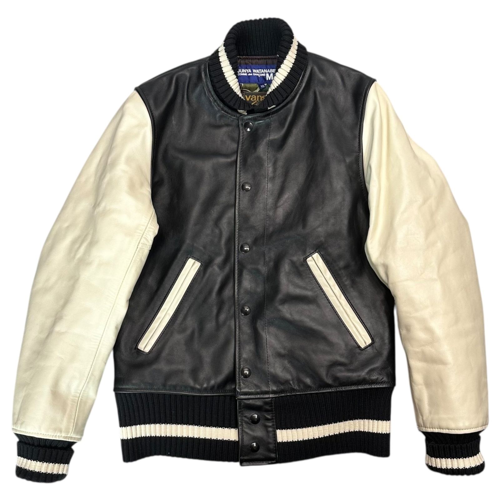 美品 04年製 ジュンヤワタナベ コムデギャルソンマン レオパード ジャケット COMME des GARCONS JUNYA WATANABE MAN × VANSON(コムデギャルソン