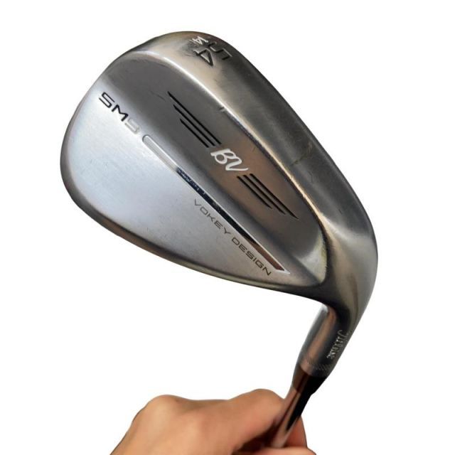 【中古】 タイトリスト VOKEY SPIN MILLED SM9 ツアークロム 54°/14°F ウェッジ WG BV 105 (フレックスその他) メンズ 男性用 右利き 右用 Cランク ゴルフクラブ