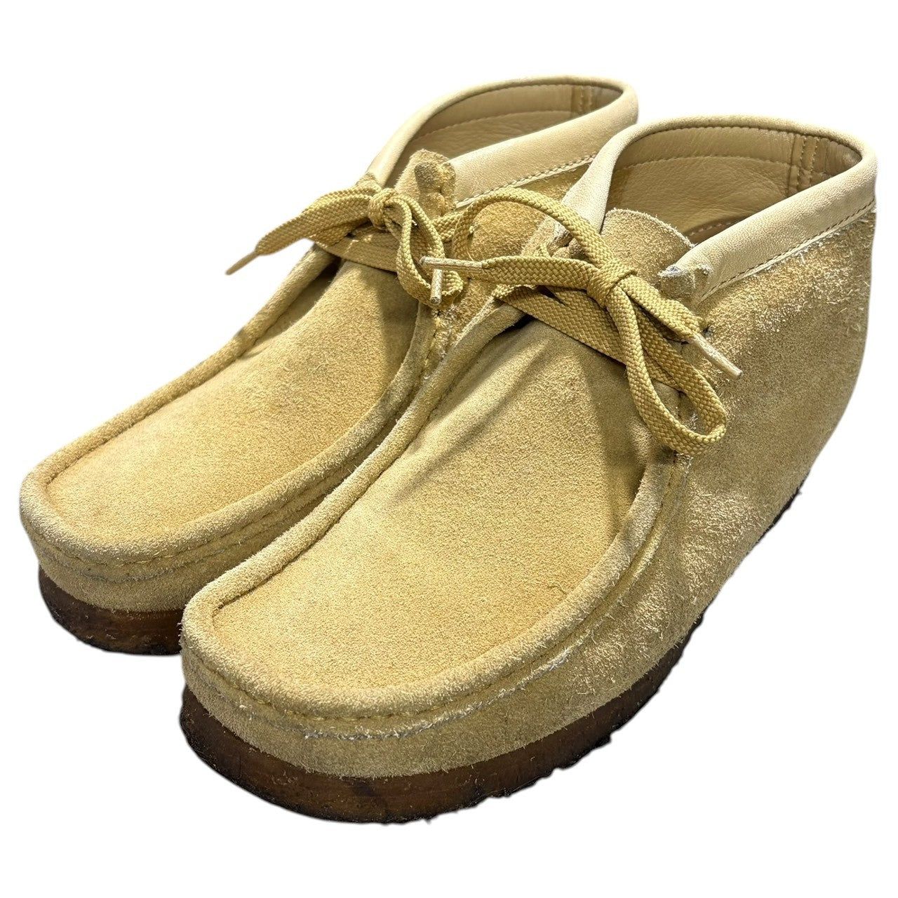 clarks(クラークス) Wallabee ワラビー 500691 US 7 1/2(約25.5cm) ベージュ モカシン シューズ スウェード 6,353円