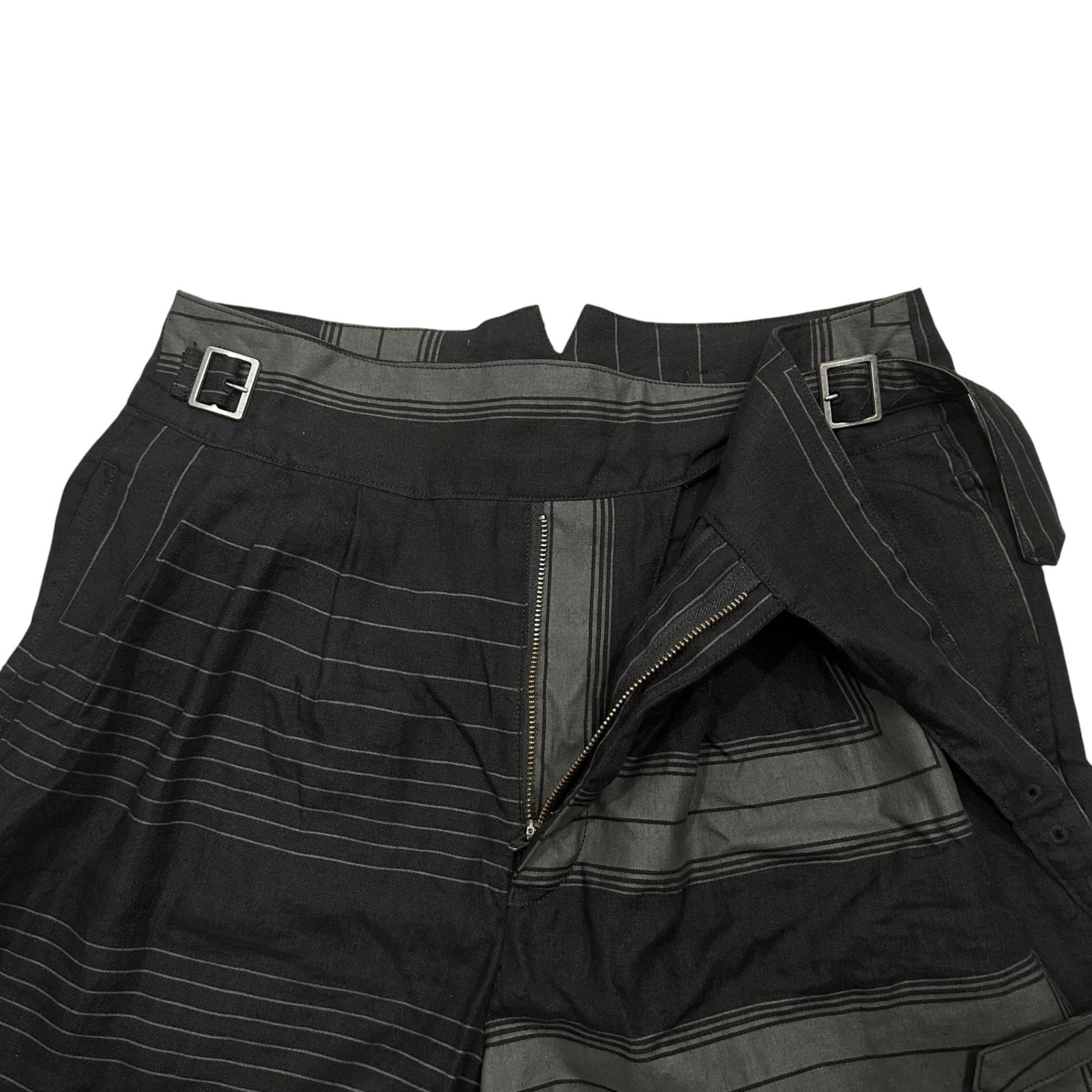 The Viridi-anne(ザヴィリディアン) 2021SS Square-Print Linen Ghurka