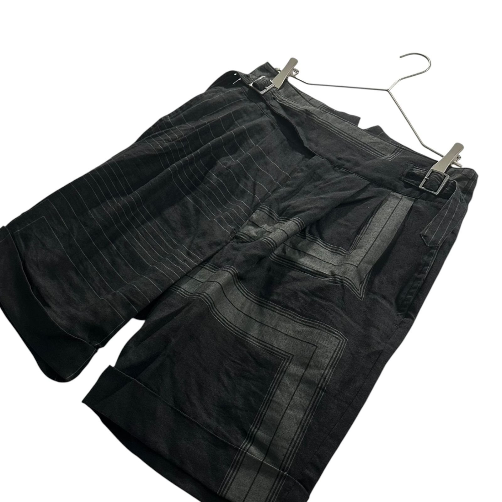 The Viridi-anne(ザヴィリディアン) 2021SS Square-Print Linen Ghurka