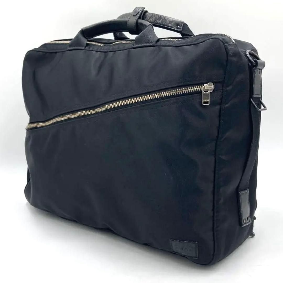 PORTER ポーター 2way ビジネスバッグ リュック ナイロン ブラック