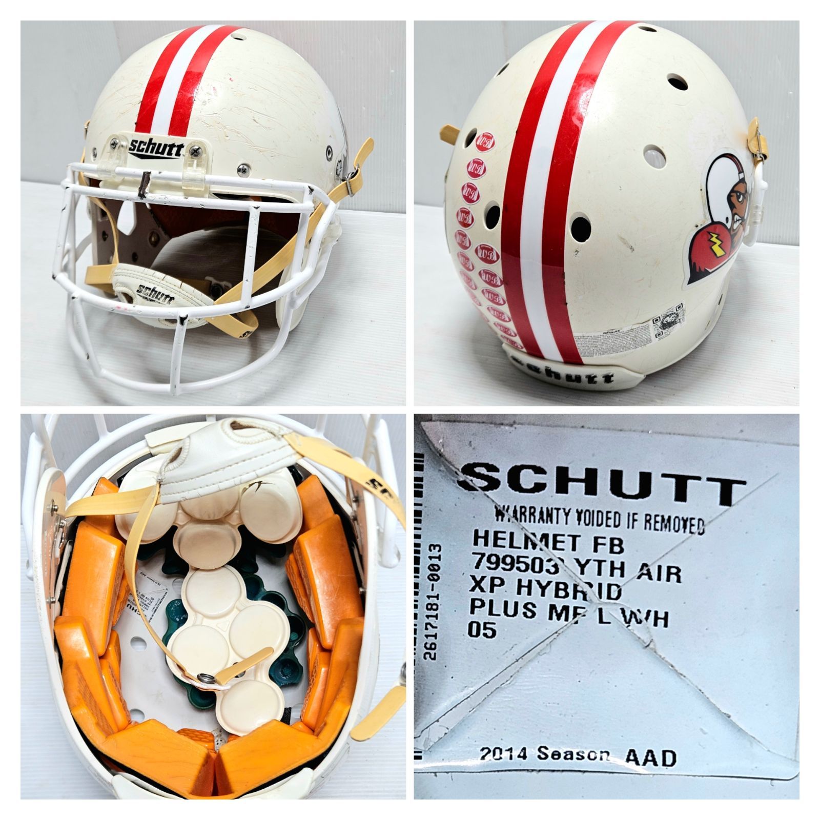ジャンク】 Schutt Air XP Pro Air XP Hybrid Plus アメフト