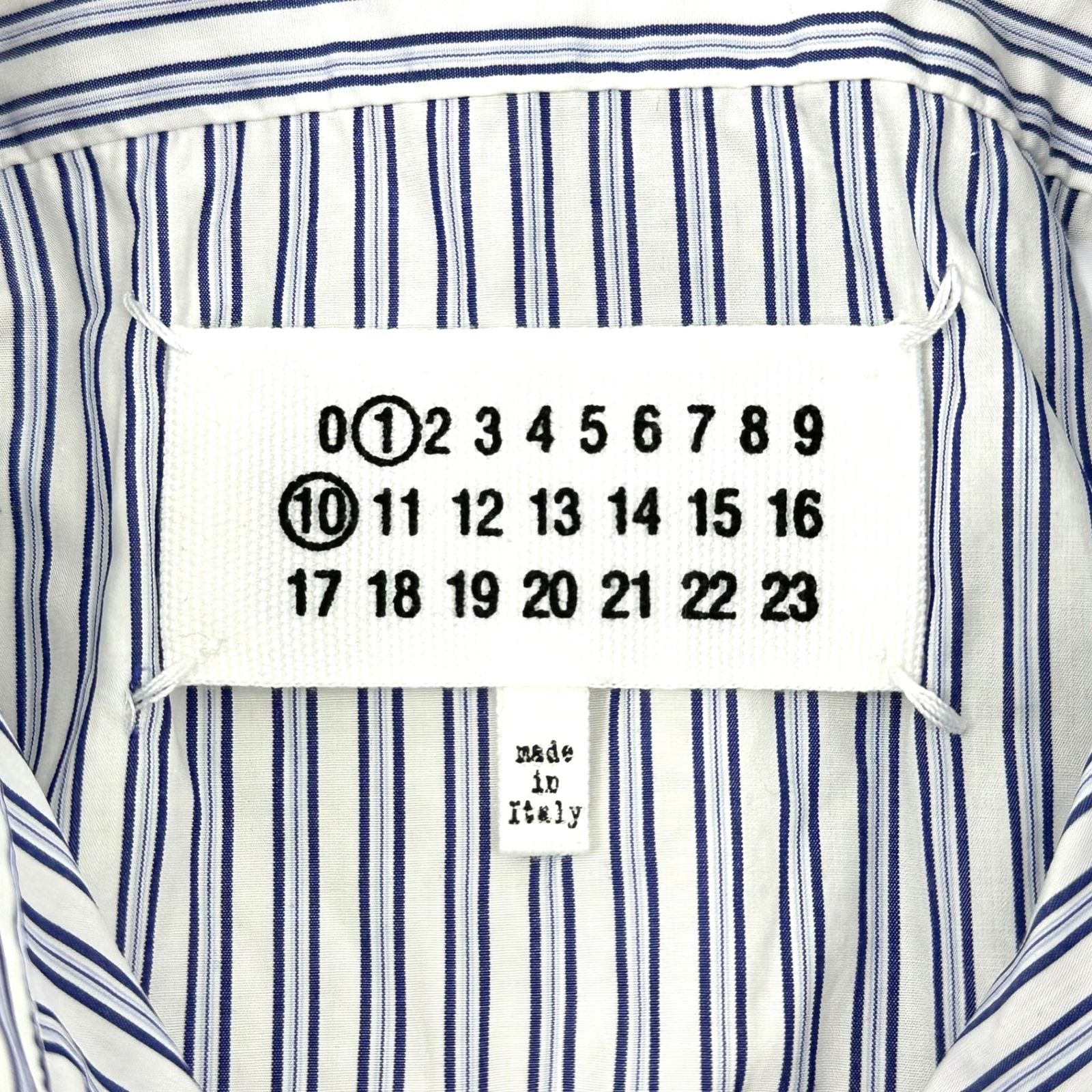 MAISON MARGIELA(メゾンマルジェラ) 24SS C STRIPED SHIRT ストライプ 