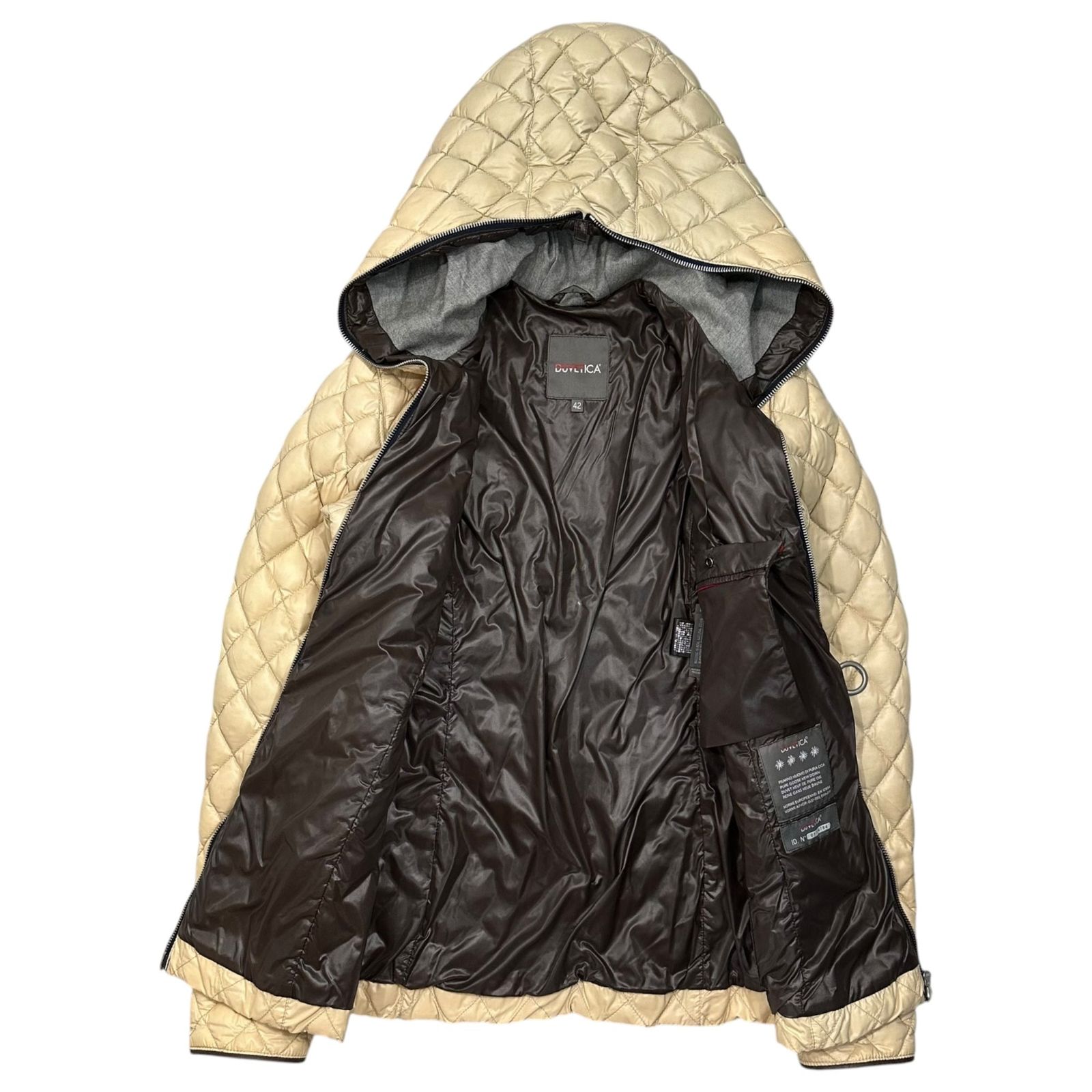 DUVETICA(デュベティカ) CINISCA Belted Quilted Down Jacket 