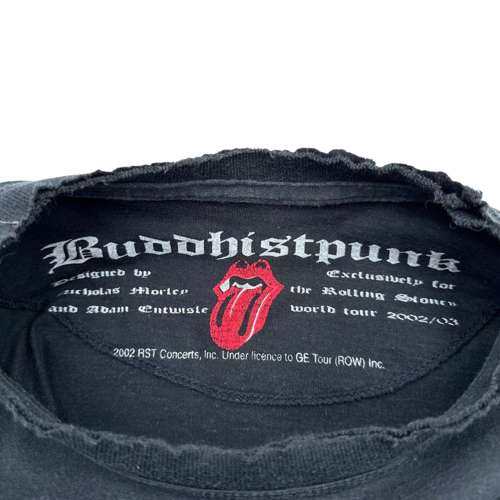 Buddhist Punk ローリングストーンズ　Tシャツ BUDDHIST PUNK(ブッディストパンク) 00's Lip and Tongue Rolling