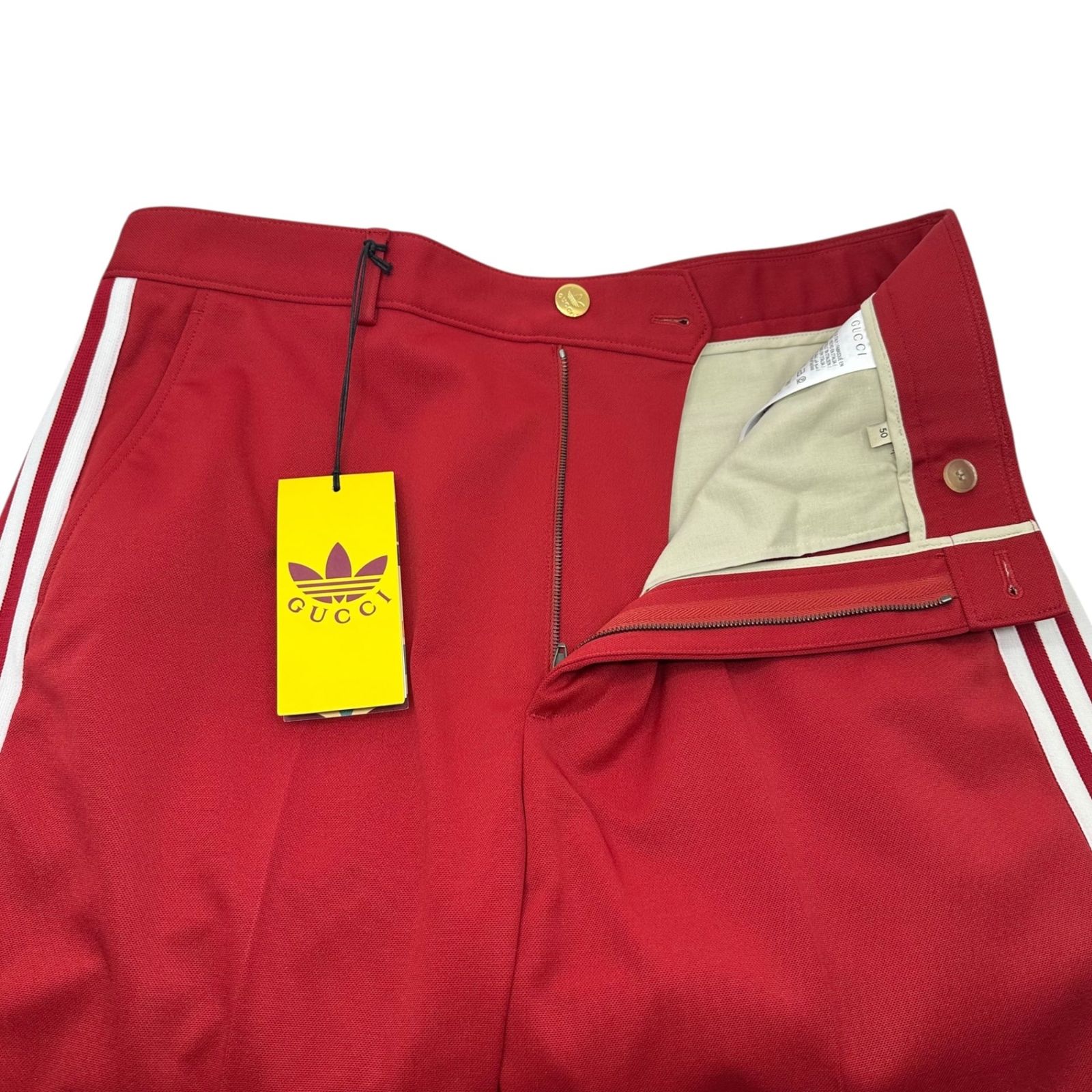 GUCCI × adidas(グッチ × アディダス) Trefoil Jacquard Pants Slacks 