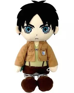 中古】クッション・抱き枕・本体(キャラクター) エレン・イェーガー