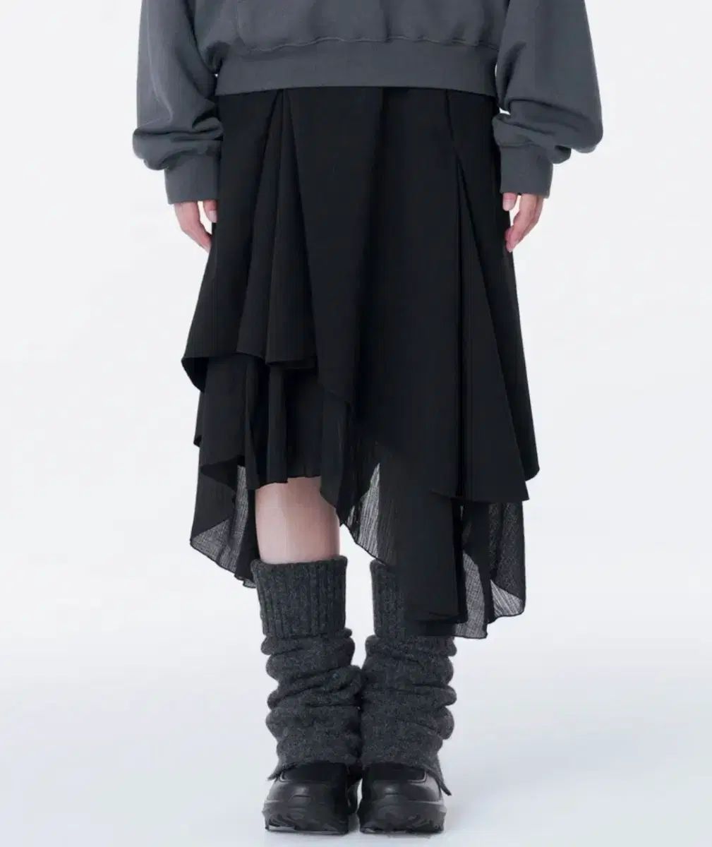 ミセキSEOUL アシンメトリー スカート