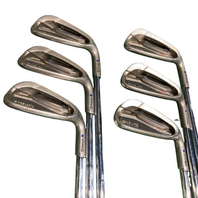 【中古】 ピン G25 6S アイアンセット IR CFSスチール (フレックスS) メンズ 男性用 右利き 右用 Cランク ゴルフクラブ