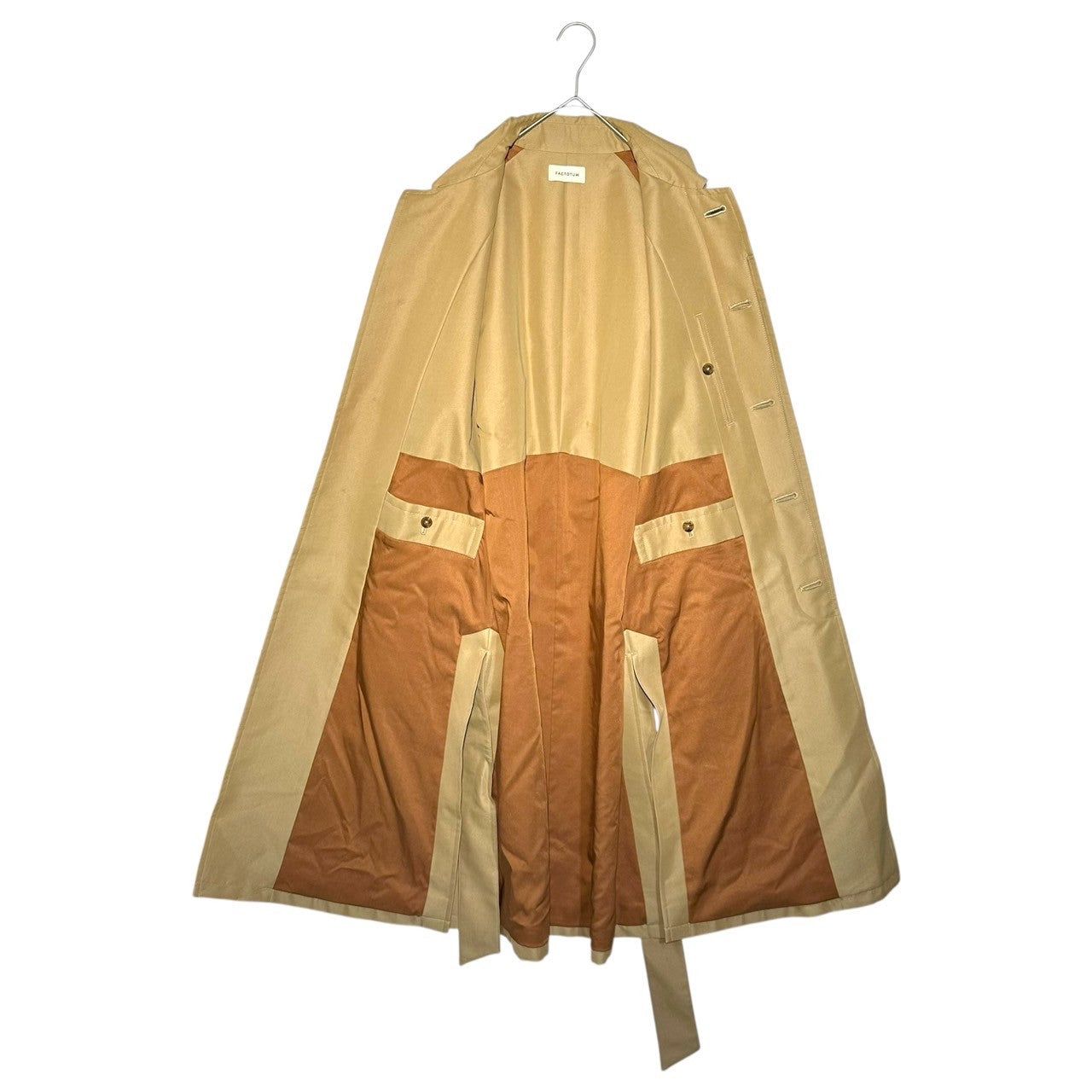 FACTOTUM(ファクトタム) Wool-like Barbary Nidom Finish Balmacan 