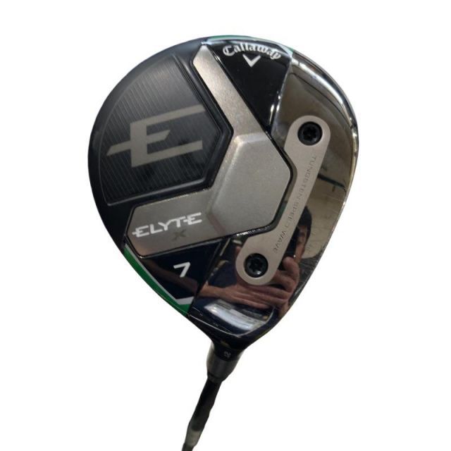【中古】 キャロウェイ ELYTE X 7W フェアウェイウッド FW VENTUS GREEN 50 for CW(ELYTE FW) (フレックスSR) メンズ 男性用 右利き 右用 Cランク ゴルフクラブ