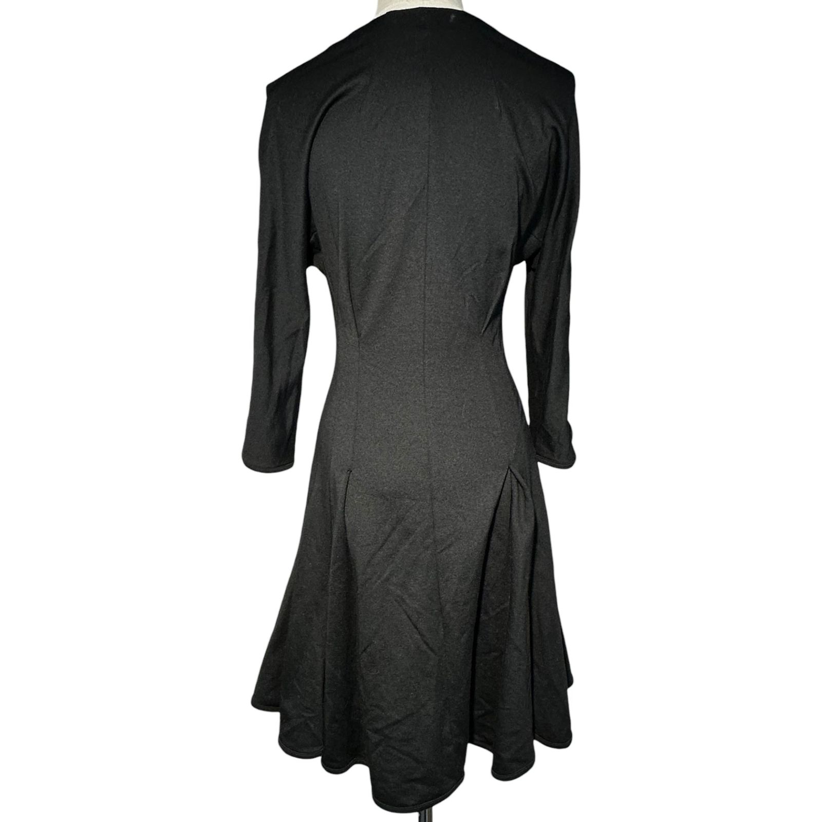 mame(マメ) 13AW V-neck Stretch Flare Mini Dress Vネック ストレッチ