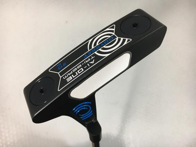 返品OK 【中古ゴルフクラブ】【美品】オデッセイ Ai-ONE TRI-BEAM (トライビーム) #2 パター 2024 STROKE LAB(ストローク ラボ) 90 シャフト パター