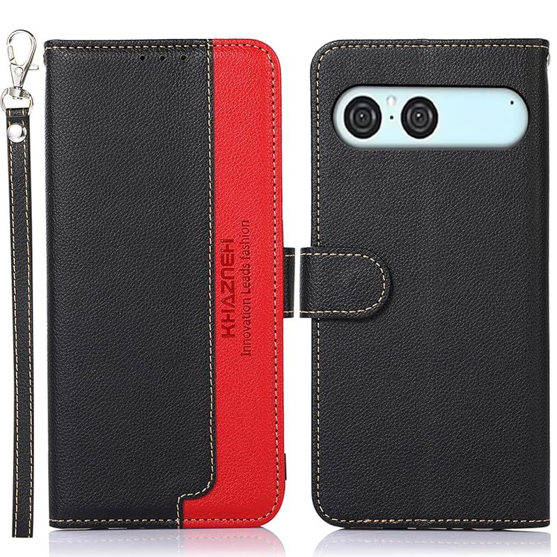 【新品】 WANWO for Xperia 10 VII ケース 手帳型 For エクスペリア 10 VII SO-52F/ SOG16/ A502SO カバー 財布型 ストラップ付き [RFIDブロッキング] 高級PUレザー マグネット開閉式 カード収納 横
