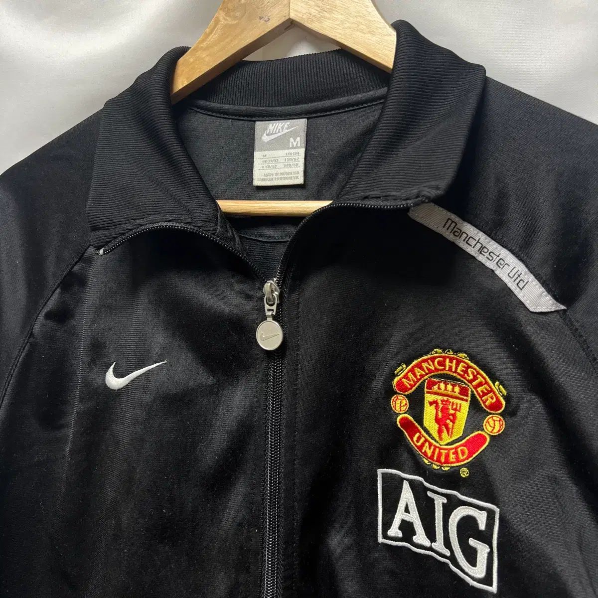 正規品/M NIKE マンチェスター・ユナイテッドFC AIG ブラック
