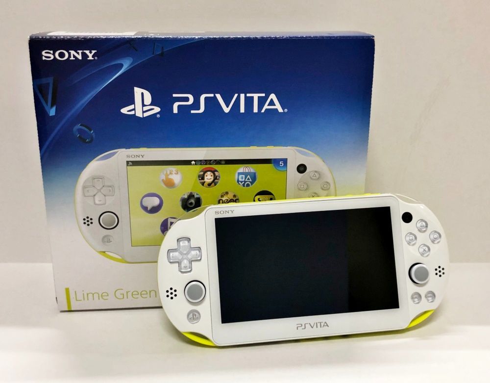 1円】PSVITA 本体 ライムグリーン/ホワイト SONY PlayStation VITA PCH