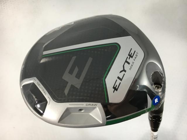 返品OK 【中古ゴルフクラブ】【未使用品】キャロウェイ ELYTE MAX FAST (エリート マックスファスト) ドライバー 2025 (日本仕様) LIN-Q GREEN 40 for Callaway 1W
