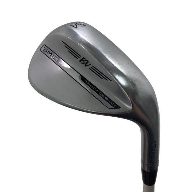 【中古】 タイトリスト VOKEY SPIN MILLED SM10 ツアークロム 54°/10°S ウェッジ WG Dynamic Gold (フレックスS) メンズ 男性用 右利き 右用 Dランク ゴルフクラブ