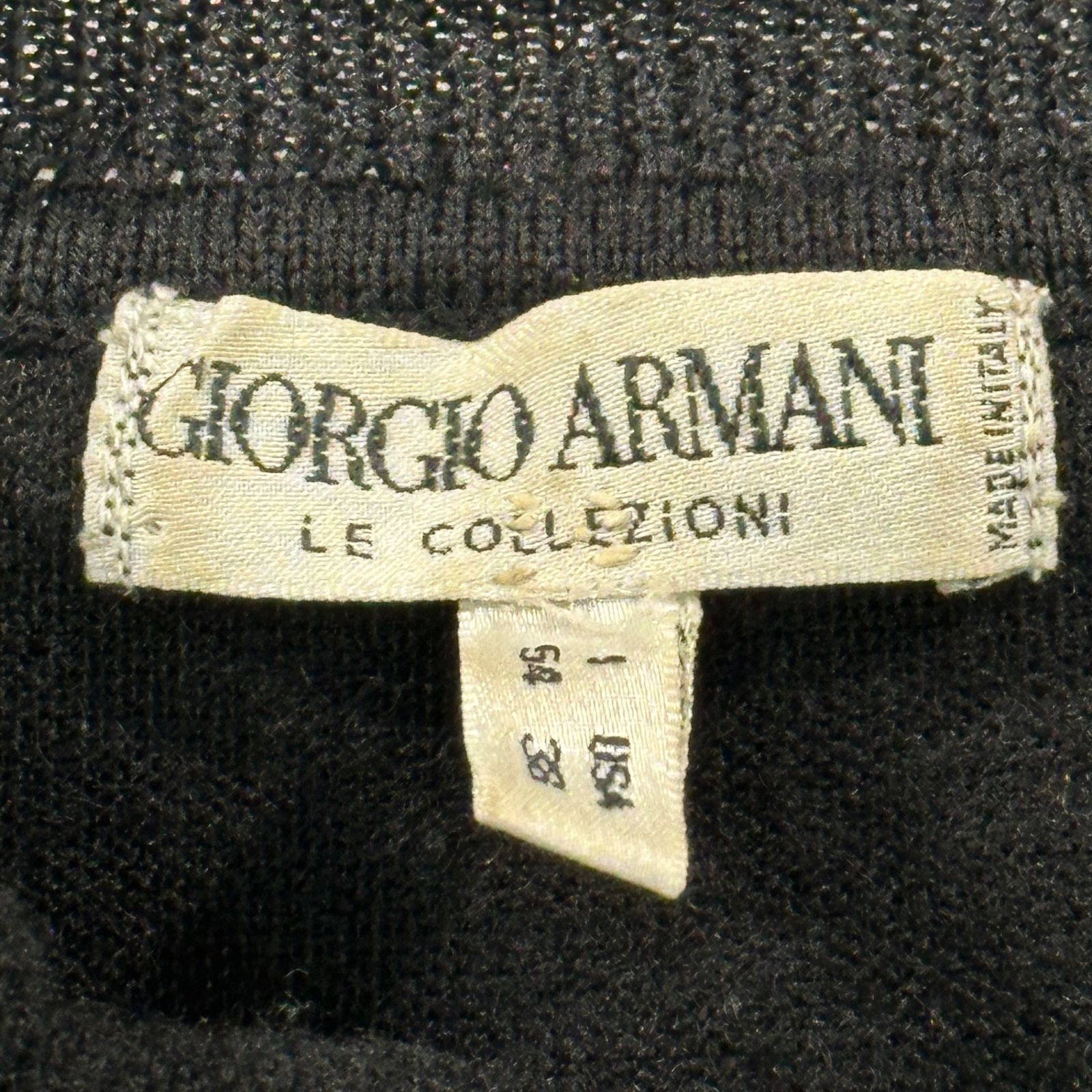 GIORGIO ARMANI(ジョルジオアルマーニ) 90's Cashmere Silk High-Neck